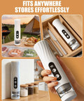 Portable Vacuum Sealer For Food With Visible Water Tank 60kPa Powerful Handheld Vacuum Sealer One Touch Auto Seal And Pulse Mode