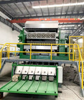 Pro Level Automatic Waste Paper Tray Machine With Smooth Pulp Molding Tech For Fast Carton Press Production in industrial setting.