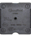 Back view of Four Position Three Speed Rotary Switch With Knob For Fans And Portable Heaters Off L1 L2 L3