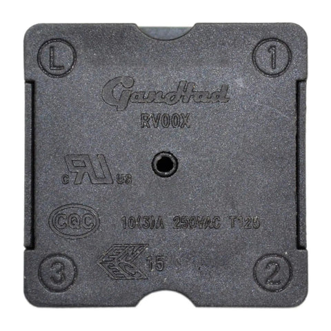 Back view of Four Position Three Speed Rotary Switch With Knob For Fans And Portable Heaters Off L1 L2 L3