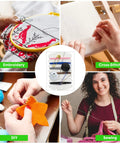 On The Go Travel Sewing Kit With Needles, Threads, Buttons And Pins, Six Color Thread Sets, 100 Sets, Ultra Compact And Lightweight