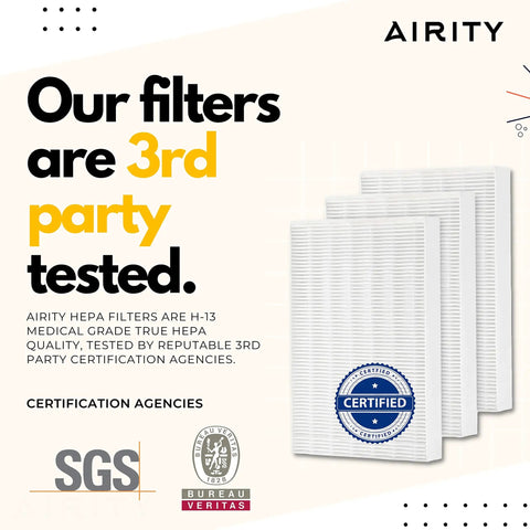 HPA300 Series Air Purifier Filter Replacement 3 Pack R Filters Compatible With HPA300 HPA304 HPA3300 HPA5300 HRF R3 certified