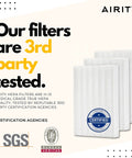 HPA300 Compatible True HEPA Filter Replacement, H13 Filtration, SGS and Bureau Veritas certified, third-party tested image