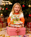 Girl holding adjustable inline skates for kids ages 12 to 16 youth size Y6 to Y8 light up wheels safe semi soft boot orange
