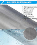Built To Last Heavy Duty Stainless Steel Mesh Screen 20 Mesh 304 Rust Resistant Fine Wire Roll with performance features