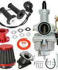 Beefed Up PZ27 Carburetor Kit Throttle Assembly Replacement For Predator 212cc 196cc Coleman CT200U KT196 Engines