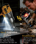 Cordless Brushless Sheet Metal Shear Bare Tool Works With 20V Max Batteries 360 Degree Pivoting Head 14 Gauge Cutting