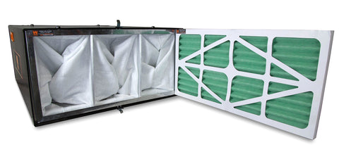 Remote Controlled Air Filtration System With Heavy Duty, Industrial Strength Performance, Three Speed Settings Deliver 556 CFM