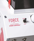 Force 5K Electric Trailer Dolly For RV, Boat And Cargo Trailers control panel showing speed settings and features.