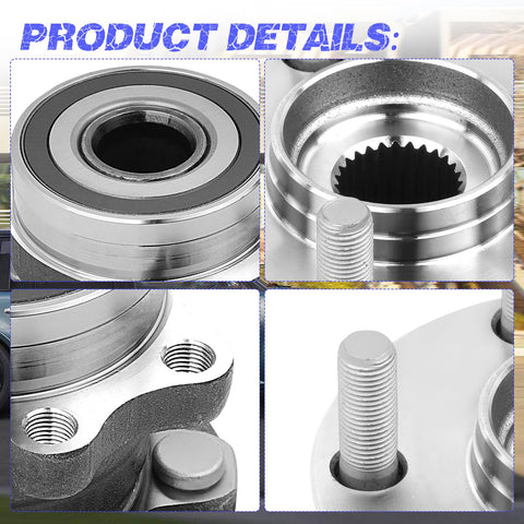 Close-up of Rear Wheel Hub Bearing Assembly For Forester 2014 2018 Impreza 2012 2021 Crosstrek 2016 2021 XV Crosstrek 2013 2015