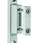 Heavy Duty T Type Wall Mount Bracket For 1500 Series Filter Regulator And Lubricators, silver finish with modular clamp
