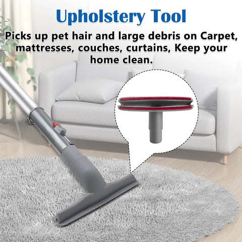 3 Pack Crevice Tool, Dust Brush and Upholstery Tool Attachment for Lift Away Vacuum on carpet with upholstery feature