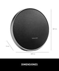 Onyx Studio 9 Portable Bluetooth Speaker With Built In Battery And USB Charging Self Tuning For Boss Sound And Multi Speaker Auracast