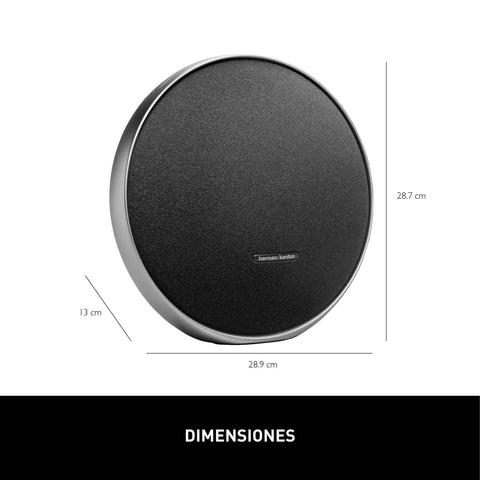 Onyx Studio 9 Portable Bluetooth Speaker With Built In Battery And USB Charging Self Tuning For Boss Sound And Multi Speaker Auracast