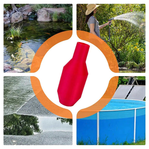 Hands-Off Manual Siphon Pump That Gets The Job Done Fast shown in use for transferring water in various outdoor settings.