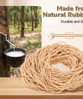Bulk 280 Piece Large Elastic Rubber Bands 7 Inch Set for Office and Home Use Super Stretchy and Durable, made from natural rubber