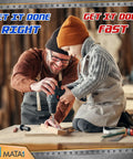 Parent and child using a drill with the 22 Piece Pro Grade Screw Extractor Set for stripped and damaged screws.