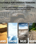 Heavy Duty Mud Flaps For Tesla Cybertruck Front And Rear Splash Guards Tough Composite Shields suitable for sand, snow, mud, and mountain terrains.