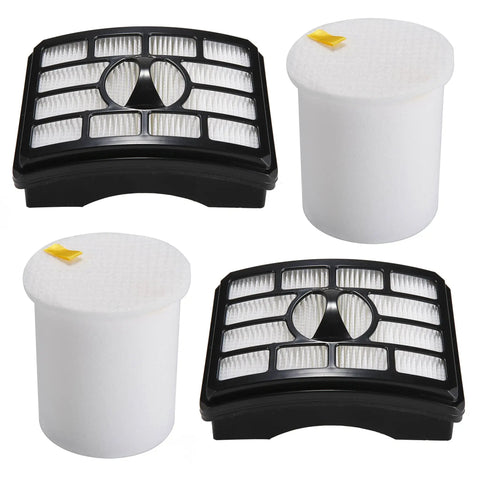 2 Pack HEPA And Foam Filter Kit For Lift Away Vacuum Pro Rotator NV500 NV501 NV505 NV552 Series Includes XFH500 And XFF500