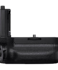 Side view of Vertical Grip For Alpha 7R IV With Dual NP-FZ100 Batteries featuring ergonomic design and VG-C4EM compatibility