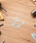 10-Pack Plastic Shelf Pegs For Cabinets And Shelves, Durable ABS Material, Easy Adjustment on wooden surface with tools