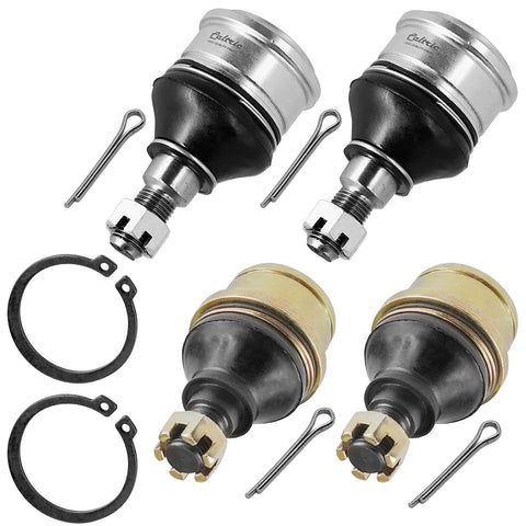 Honda Pioneer Front Ball Joint Kit Front Upper And Lower Joints For 500 520 And 700 Series UTVs Includes 2 Upper And 2 Lower Fits SXS500M2 SXS520M2 SXS700M2 2015 2025 Built To Handle Rough Trails. four ball joints with cotter pins and snap rings