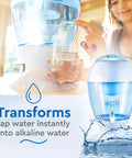3 Gallon Countertop Alkaline Water Filter Purifier That Boosts Alkalinity To pH 9.0, Removes Up To 99.99 Percent Of Contaminants