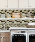 Kitchen with 12x12 Peel And Stick Kitchen Backsplash Tiles Self Adhesive Easy Install DIY Friendly No Mess For Kitchen And Bathroom 10 Sheets Eco Friendly