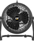 Built Tough 14 Inch Drum Fan Delivers 2300 CFM High Velocity Air For Industrial Spaces With 4 Speed Settings And A 360 Degree Pivot Head