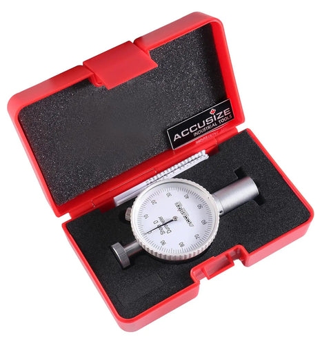 Portable 0-100 Shore D Durometer With 30 Degree Cone Point For Precise Hardness Testing Of Materials Handy Spring Force 4.4 in red case