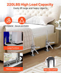 Dual Action Labor Saving Arm Jacks 2 Pack Adjustable Height Hand Lifter For Doors Windows And Massive Furniture With Built In Magnet Level And Quick Release No Sweat Operation Tough As Nails Silver Finish lifting large furniture and heavy glass doors