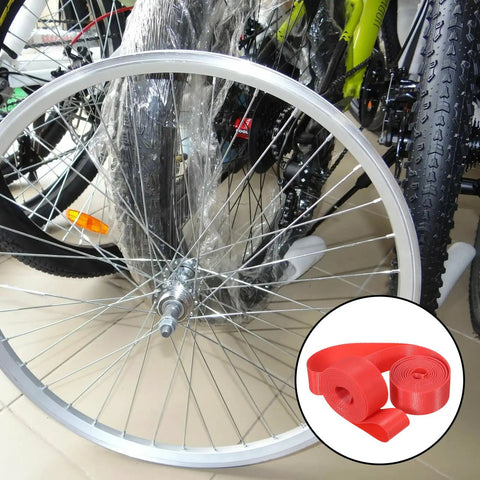 2 Pack 26 Inch 18mm PVC Rim Tape And Tire Liner For Mountain And Road Bikes puncture resistant inner tube protection