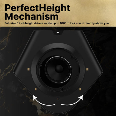 11.4.6 Channel Dolby Atmos DTS X Pro Surround Soundbar With Dual 8-Inch Opposed Subwoofers, Wireless Home Theater System, Pro Cinema Engine For Next Level Immersive Movie Nights, Big Bass And Crystal Clear Dialogue, 3-inch height driver