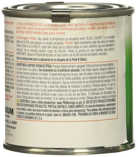 Specialty Dry Erase Brush On Paint Kit White Two Pack For Walls Doors Cabinets And Surfaces turn any space into writable board