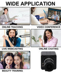 8MP USB Camera High Speed 30FPS 2.8-12mm Zoom Lens With 4X Optical Zoom For Close Up Golf Swing Shots, Industrial Machine Vision USB Webcam For PC Raspberry Pi And DIY Projects used in online teaching, video conferencing, live webcasting, online chatting, and beauty training applications
