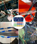 540 Piece Solder Seal Wire Connectors Kit With Heat Shrink Solder Sticks Waterproof Butt Connectors for wiring projects