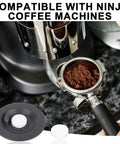 Pro Grade Espresso Maintenance Kit For Luxe Coffee Machines With 2 Backflush Discs 4 Activated Carbon Water Filters And 8 Espresso Care Tablets For Daily Cleaning And Performance with portafilter and espresso machine