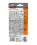 Back packaging of Max Strength Construction Adhesive Crystal Clear Two And A Half Ounce Squeeze Tube Waterproof Gap Filling