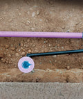 Swing Joint Sprinkler Head Fitting 1/2 in by 12 in No Dig Adjustable Height for Lawn Irrigation with Four Swivel Ells for Easy Positioning and Precise Coverage installed in trench