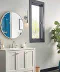 Bathroom with Westchester Widespread Two-Handle Bathroom Faucet In Brushed Nickel, ADA Compliant With Drain, WaterSense Labeled