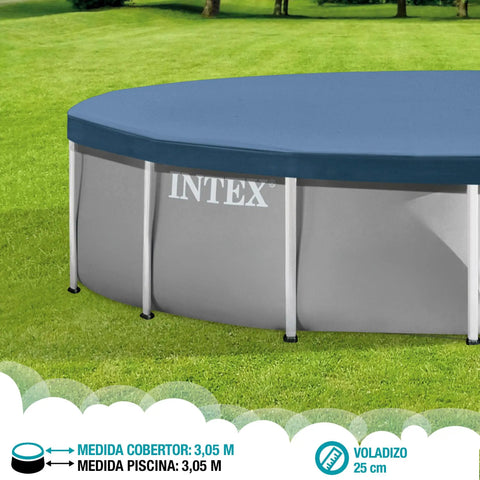 Ready For Summer Kickbacks 10 Ft Round Above Ground Pool Cover With Tight Rope Securing Heavy Duty Debris Shield That Stays Put In Wind Keeps Water Crystal Clear For Lazy Days And Chill
