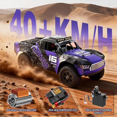 Beast 1 To 16 Scale 4x4 Off Road Monster Truck RC Car With Full Metal Drivetrain Waterproof Chassis High Speed Over 40 KPH