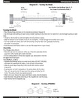 Diagram showing assembly instructions for Chrome 2-In-1 Seam Ripper And Stiletto Woodturning Kit Set, five pack, hardware only.