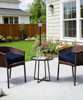 Cozy Up Outdoor Indoor 18 By 18 Inch Waterproof Floral Seat Cushions Set Of 2 For Patio Dining Chairs And Garden Decor Cushy Tufted Pads