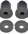 Front Rack And Pinion Mount Bushing For Chevrolet And GMC Vehicles with washers for precise fit and durable construction.