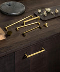 Six Pack Of 5 Inch 128mm Retro Zinc Alloy Cabinet Handles Antique Brass Cabinet Pulls For Dresser Wardrobe And Cupboard Vintage Style Hardware