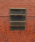 Heavy Duty Iron Hinges For Wooden Jewelry Boxes With Screws Tough As Nails High Hardness Mini Hinges For Drawers And Small Cabinets