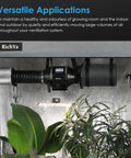 4 Inch Carbon Air Filter Odor Busting Solution For Grow Tents And Homes Premium Virgin Activated Carbon Filtration in grow tent
