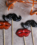 Make Your Next Craft Project A Real Deal Game Changer With These Top Shelf Unfinished Wooden Dowel Rods And Art And Craft Supplies Perfect For Home Decor Artistry Holiday Celebrations And Sharing - colorful edible lip and mustache props on sticks.