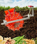 Tow Behind Seeder For Tractors Multi-Row Seed Drill With 12 Nozzle Planter Adjustable Depth And Spacing Corn And Bean Planting System
